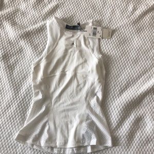 White ADIDAS Stella McCartney athletic top